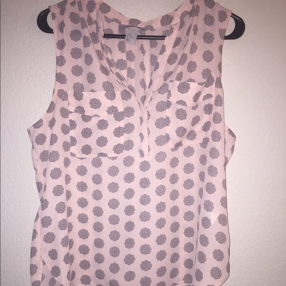 Light pink blouse